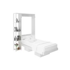 Cama Dobrável Multifuncional Articulada CM8013 Branco - Tecno Mobili, 