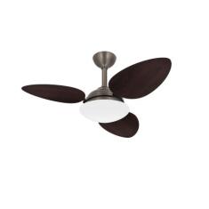 Ventilador Teto Pétalo Bronze 3 Pás Sala Turbo Ventax 220V, 220V