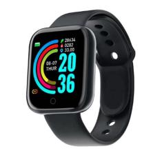 Relógio Inteligente Smartwatch D20 Retangular Preto