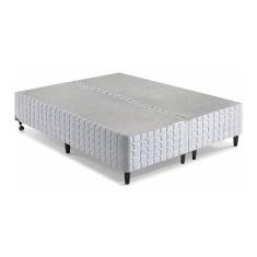 Cama Box Base Queen Courano White (158x198x25 (2 Uni 79x198)) - D Angelis