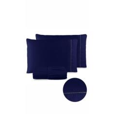 Jogo de lençol casal king 3 peças micropercal 400 fios - Theovitex, az