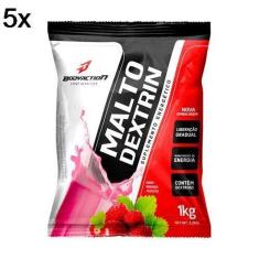 Kit 5X Malto Dextrin BodyAction - 1000g-Masculino