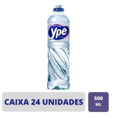 Kit 24 Unidades Detergente Ype Líquido Clear 500ml