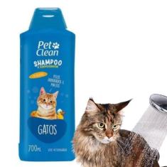 Shampoo Condicionador Pet Clean 700ml Gato Pet