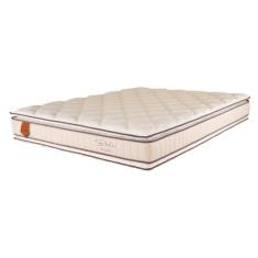 Colchão King Size 193x203x28 Prorelax Bali Molas Ensacadas Pillow Top 
