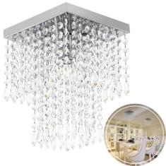Lustre De Cristal Acrilico Marrycrilic Belissimo! - MARRYLUZ, Escovado