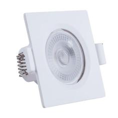 Spot de embutir led quadrado 3w 6500k startec bivolt