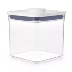 Pote Hermético Oxo Pop 2.0 Quadrado - 2,6 Litros, Branco