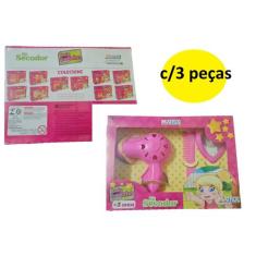 Kit Beleza c/ 3 peças Plástico Brinquedo Infantil Menina - Lynx