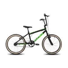 Bicicleta Infantil Alumínio Aro 20 BMX com Freio V-Brake - KOG, Preto,