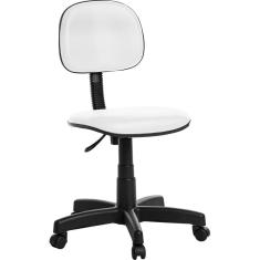 Cadeira Escritório Secretaria Rv Branco