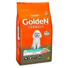Ração Golden Fórmula Cães Adultos Raças Pequenas Frango e Arroz Mini B