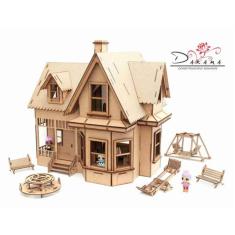 Kit Casa Bonecas E 29 Moveis Lol Polly Ivy Natural - Darama