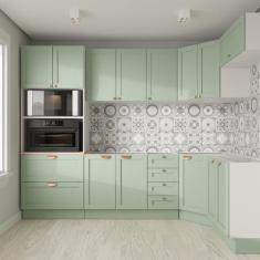 Cozinha Modulada 7 Peças 3 Aéreos 3 Balcões e Torre Quente Arizona Cab