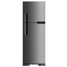 Geladeira Duplex Brastemp 375 Litros Frost Free Inox BRM44HK