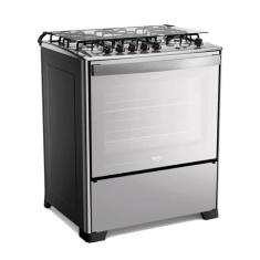 Fogão 5 Bocas Dako Magister Inox Style Mesa Inox Bivolt, Bivolt
