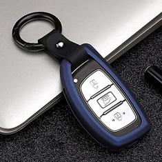 TPHJRM Capa da chave do carro em liga de zinco, adequado para Hyundai i10 i20 i30 HB20 IX25 IX35 IX45