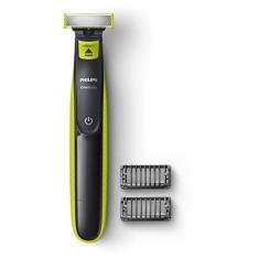 Philips OneBlade QP2521/10 Aparador e raspador de barba, Bivolt, com 2 pentes