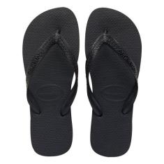Sandálias Havaianas Top Preto Tamanho 43/44 1 Par
