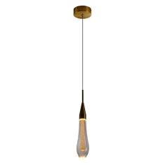 Pendente Mini Aimee Ouro Led 2w 27cm 2700k Starlux Zr037 St2069