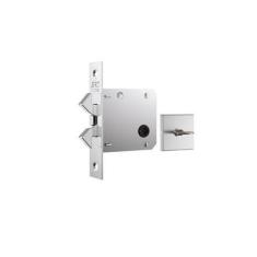 Fechadura Stam 1006s WC Roseta Quadrada Cromada