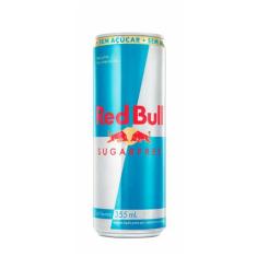 Energético Sem Açúcar Red Bull Energy Drink Sugarfree 355ml, Sugarfree