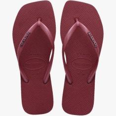Chinelo Havaianas Sl Sq Logo Met Feminino-Feminino