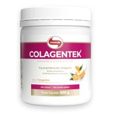 Kit 2 Colágeno Hidrolisado Colagentek Vitafor 300G Tangerina