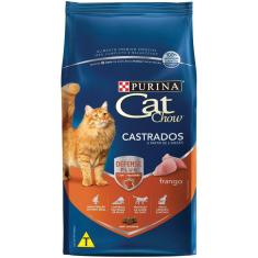 Ração Purina Cat Chow Gatos Castrados Frango 10.1Kg
