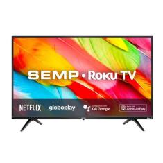 Smart Tv Semp 32" Led Hd Roku Wifi Dual Band 32R6500  Bivolt