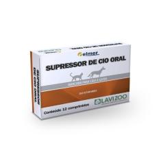 Anticoncepcional Pet Supressor de cio oral 12 comprimidos - Lavizoo