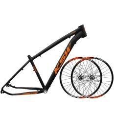 Quadro MTB Aro 29 KSW XLT 100 + Par Roda Aro 29 KOG Rosca