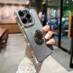 Luxo brilhando glitter caso de telefone macio para iphone 14 13 12 11 pro max xs max xr x 14 plus capa de anel amortecedor, pc7253t9, para iphone 13