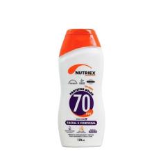 Protetor Solar 70 Fps 120ml Facial E Corporal - Nutriex