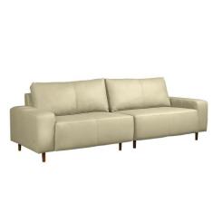 Sofá Decorativo Sala de Estar Metropole 4 Lugares 260cm Bipartido Cour