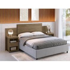 Cabeceira Dinamarca Com Criado Para Cama Box Casal 140 E Queen 160 - C