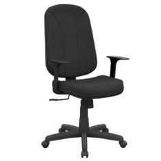 Cadeira GiratA³ria Presidente PlaxMetal 30499 23 1 3, Preto