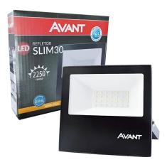 Refletor Holofote Led Smd 30W Branco Quente 3000K Bivolt