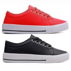 Kit 2 Pares Tênis Casual Conection Feminino Masculino-Feminino