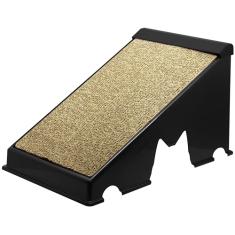 Arranhandor para Gatos em Papelão com Rampa Plástica Furacão Pet, Preto