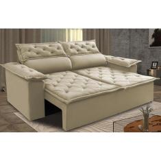 Sof  3 Lugares Retr til E Reclin vel Cama Inbox Compact 1,80m