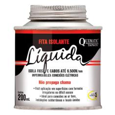 Fita Isolante Liquida Preta 200ml