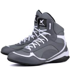 Bota de Treino Masculina Couro Confortável Fitness Academia - Mr. Gutt