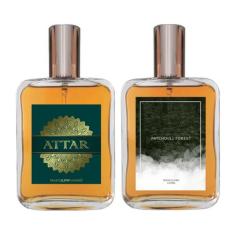Kit Perfume Masculino - Attar + Patchouli Forest 100ml - Essência do B