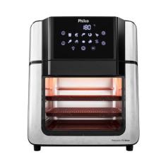 Fritadeira Air Fryer Philco Oven PAF15A - 2000W, 15 Litros, Preto/Inox