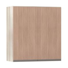 Armário Luciane 70cm 2 Portas Luci Legno Crema C/Cumaru