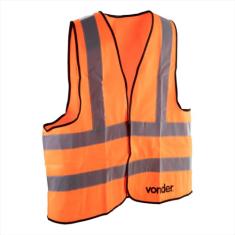 Colete Refletivo Tipo Blusão, Sem Bolso, Laranja, Cv 103 Vonder.