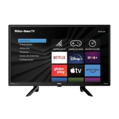 Smart TV 24” Philco PTV24G5YR2CP Roku TV Dolby Audio