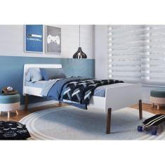 Cama Infantil/Juvenil Solteiro Léo Branco