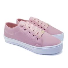 Tênis Feminino Casual Básico Sapatenis Leve Confortável K129 - FABRICA